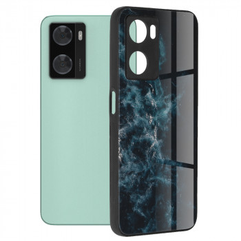 Husa telefon Oppo A57 4G / A57s / OnePlus Nord N20 SE - Techsuit Glaze Series - Blue Nebula - Img 1