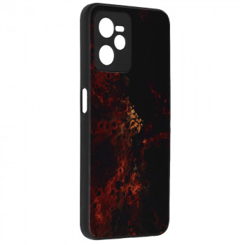 Husa telefon Realme C35 / Narzo 50A Prime - Techsuit Glaze Series - Red Nebula - Img 4