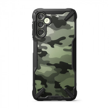 Husa telefon Samsung Galaxy A14 4G / 5G - Ringke Fusion X Design - Camo Black - Img 2