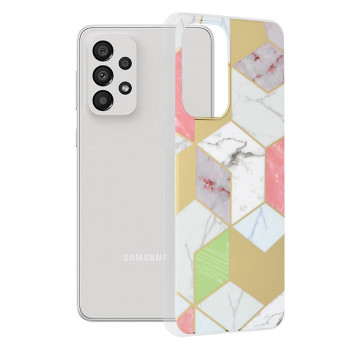Husa telefon Samsung Galaxy A33 5G - Techsuit Marble Series - Purple Hex