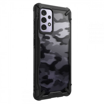 Husa telefon Samsung Galaxy A72 4G / A72 5G - Ringke Fusion X Design - Camo Black - Img 2