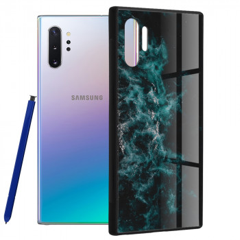 Husa telefon Samsung Galaxy Note 10 Plus / Note 10 Plus 5G - Techsuit Glaze Series - Blue Nebula