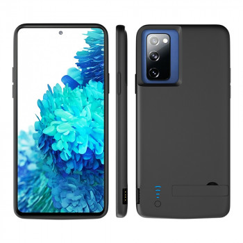 Husa telefon Samsung Galaxy S20 FE 4G / S20 FE 5G cu Baterie de 5000mAh - Techsuit Power Pro - Black - Img 3