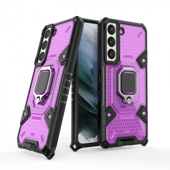 Husa telefon Samsung Galaxy S22 Plus 5G - Techsuit Honeycomb Armor - Rose-Violet