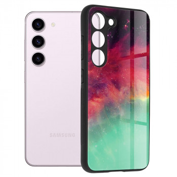 Husa telefon Samsung Galaxy S23 - Techsuit Glaze Series - Fiery Ocean - Img 1