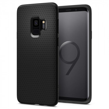 Husa telefon Samsung Galaxy S9 - Spigen Liquid Air - Matte Black