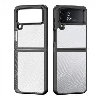 Husa telefon Samsung Galaxy Z Flip4 - Dux Ducis Aimo Series - Black - Img 2