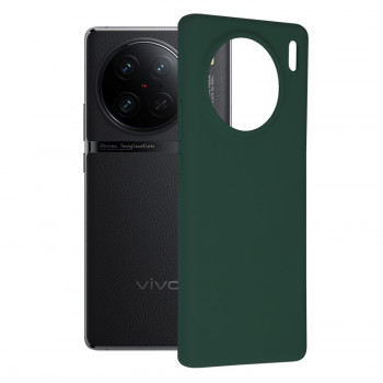 Husa telefon Vivo X90 Pro - Techsuit Soft Edge Silicone - Dark Green