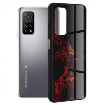 Husa telefon Xiaomi Mi 10T 5G / Mi 10T Pro 5G - Techsuit Glaze Series - Red Nebula - Img 1