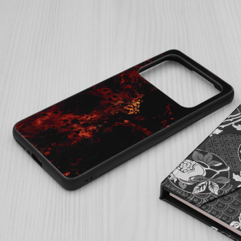 Husa telefon Xiaomi Mi 11 Ultra - Techsuit Glaze Series - Red Nebula - Img 3