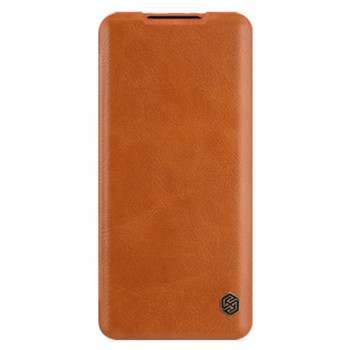 Husa telefon Xiaomi Poco M3 - Nillkin QIN Leather Case - Brown