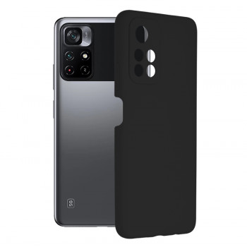 Husa telefon Xiaomi Poco M4 Pro 5G - Techsuit Soft Edge Silicone - Black - Img 1