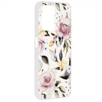 Husa telefon Xiaomi Redmi 10 / Redmi 10 2022 - Techsuit Marble Series - Chloe White - Img 2