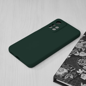 Husa telefon Xiaomi Redmi Note 11 Pro+ 5G - Techsuit Soft Edge Silicone - Dark Green - Img 3