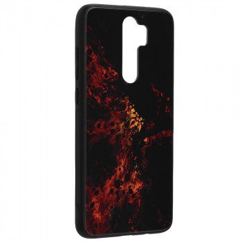 Husa telefon Xiaomi Redmi Note 8 Pro - Techsuit Glaze Series - Red Nebula - Img 2