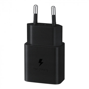Incarcator Priza Type-C 15W, Fast Charging - Samsung (EP-T1510NBEGEU) - Black (Blister Packing) - Img 2
