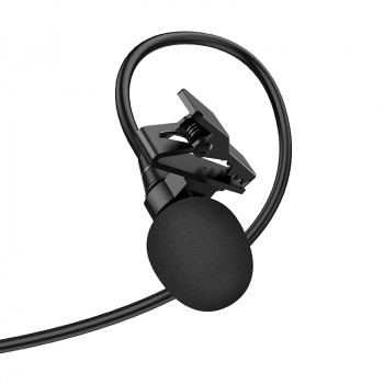 Microfon pentru Telefon cu Mufa Lightning - Hoco (L14) - Black - Img 4