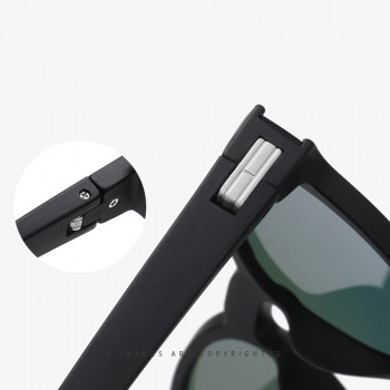 Ochelari de Soare - Techsuit (TR7545) - Bright Black / Grey - Img 3