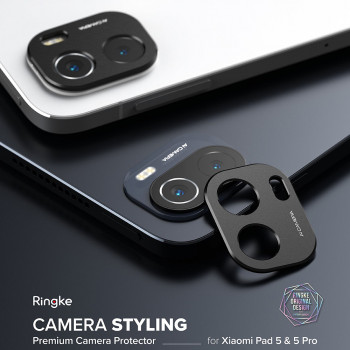 Protectie Camera pentru Xiaomi Pad 5 / 5 Pro 2021 (11 inch) - Ringke Camera Styling - Black - Img 4