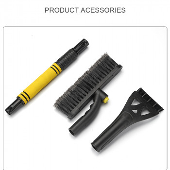 Racleta Auto Universala 64-80cm - Techsuit Scraper (CX 001) - Yellow - Img 2