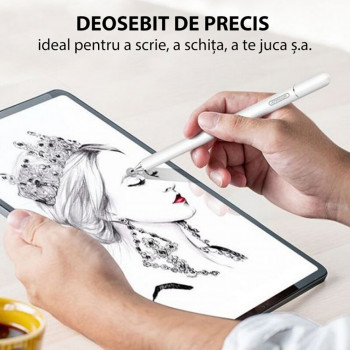 Stylus Pen Compatibil cu Android, iOS - JoyRoom (JR-BP560) - White - Img 3