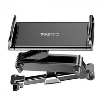 Suport Auto Tableta / Telefon pentru Tetiera - Yesido (C117) - Black - Img 3
