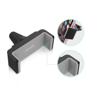 Suport Telefon Grila Ventilatie - Ugreen 360 Rotation Angle (30283) - Black Gray - Img 2