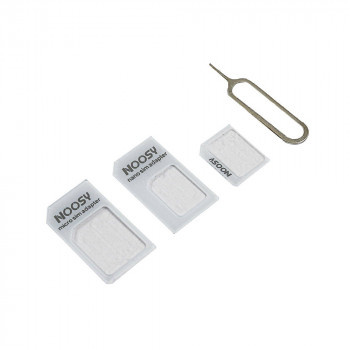 Adaptor pentru SIM, Nano, Micro - Techsuit Unlimited Innovation - White - Img 3