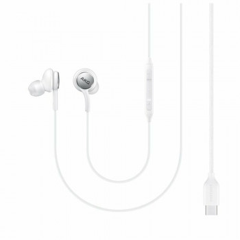 Casti Audio Type-C cu Microfon, 1.2m - Samsung (EO-IC100BWEGEU) - White (Blister Packing) - Img 2