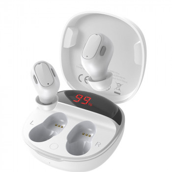 Casti Bluetooth Wireless - Baseus Encok WM01 Plus (NGWM01P-02) - White - Img 2