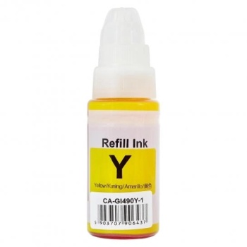 Cerneala pentru Canon GI-490 CISS - Yellow, BS0666C001AA compatibila GI490, 70 ml