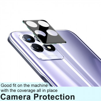 Folie Camera pentru Realme 8i - Mocolo Silk HD PRO Camera Glass - Black - Img 3