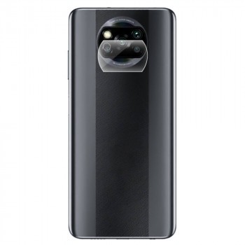 Folie Camera pentru Xiaomi Poco X3 / Poco X3 NFC / Poco X3 Pro - Mocolo Full Clear Camera Glass - Clear - Img 4