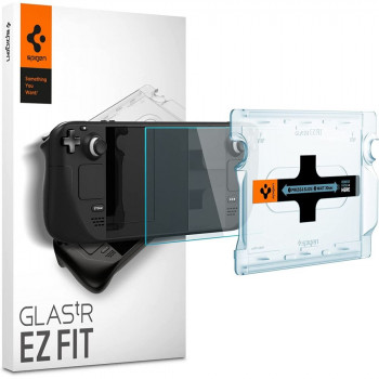 Folie pentru Steam Deck - Spigen Glas.TR EZ FIT - Clear