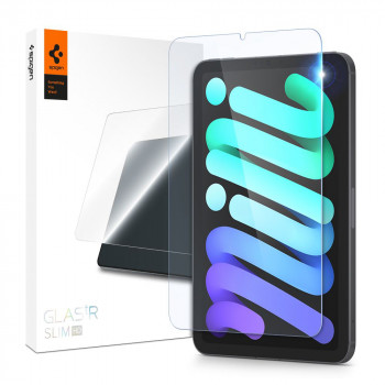 Folie pentru tableta Apple iPad mini 6 (2021) - Spigen Glas.TR Slim - Clear - Img 1