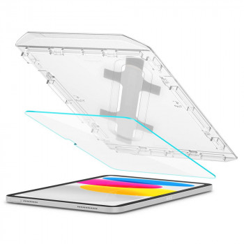 Folie pentru tableta iPad 10 (2022) 10.9 - Spigen Glas.TR EZ FIT - Clear - Img 3
