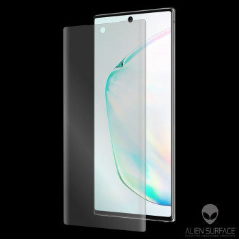 Folie protectie telefon Samsung Galaxy Note 10 Plus / Note 10 Plus 5G - Alien Surface Screen Case Friendly - Transparent - Img 2