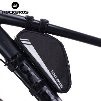 Geanta pentru Bicicleta Waterproof 0.7l - RockBros (B55-BK) - Black - Img 3