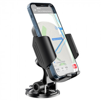 Hoco - Car Holder Just Fast (CA82) - for Windshield and Dashboard - Black - Img 3