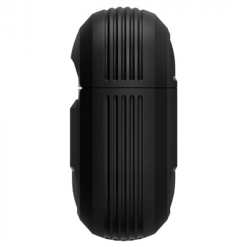 Husa pentru Apple AirPods Pro - Spigen Rugged Armor - Black - Img 4