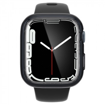 Husa pentru Apple Watch 7 / 8 (45mm) - Spigen Ultra Hybrid - Space Crystal - Img 3