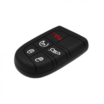 Husa pentru cheie Fiat 500L/Chrysler/Dodge/Jeep- Techsuit Car Key Case (1022.02) - Black - Img 4