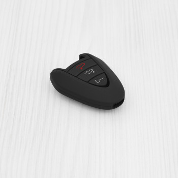 Husa pentru cheie Porsche Cayman, Boxter, 911 Cabrio, 911 Targa - Techsuit Car Key Case (1029.03) - Black - Img 3
