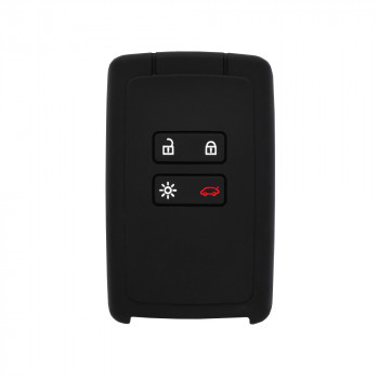 Husa pentru cheie Renault Espace, Talisman, Zoe - Techsuit Car Key Case (1010.10) - Black