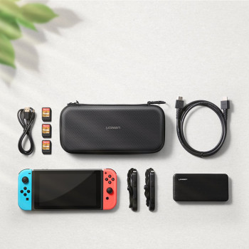 Husa pentru Nintendo Switch si Accesorii - Ugreen Portable Case (50974) - Black - Img 3