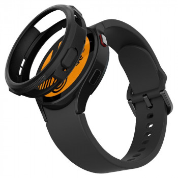 Husa pentru Samsung Galaxy Watch 4 / 5 (40mm) - Spigen Liquid Air - Matte Black - Img 2