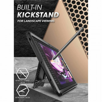 Husa pentru tableta Samsung Galaxy Tab A8 10.5 (2021) - Supcase Unicorn Beetle Pro - Black - Img 3