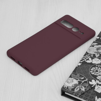 Husa telefon Google Pixel 7 Pro - Techsuit Soft Edge Silicone - Plum Violet - Img 3