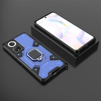 Husa telefon Huawei nova 9 / Honor 50 - Techsuit Honeycomb Armor - Blue - Img 4
