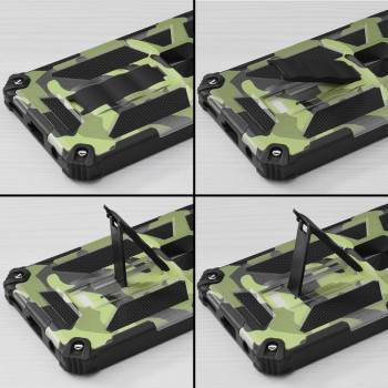 Husa telefon Huawei P Smart 2021 - Techsuit Blazor Series - Camo Lime - Img 4